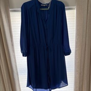 Daniel Rainn Royal Blue Long Sleeve Dress